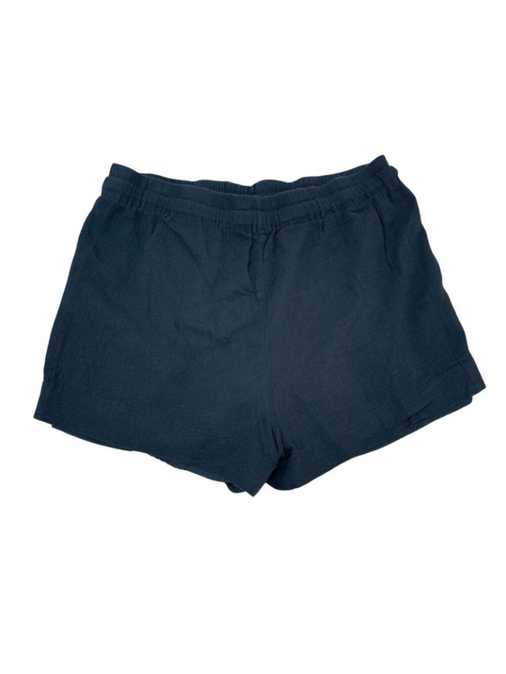Vince Women's L Gauze Black Drawstring Cotton Shorts C0762 - Picture 2 of 8